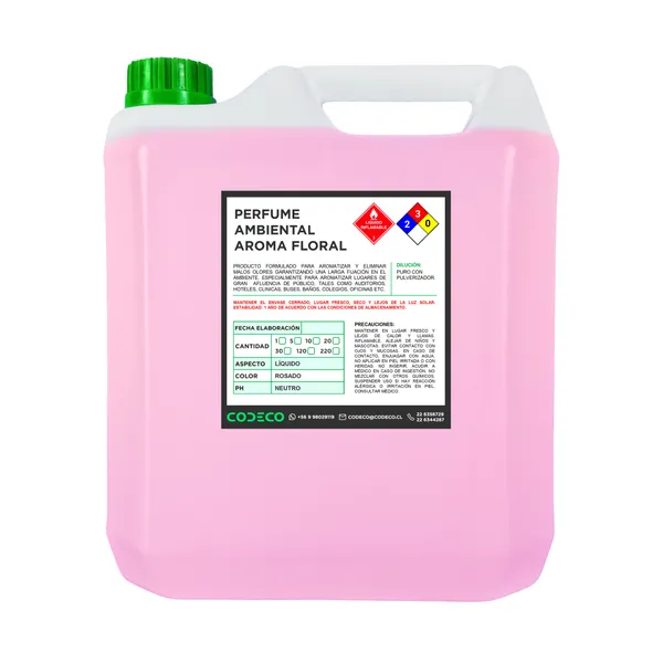 perfume ambiental floral adelante